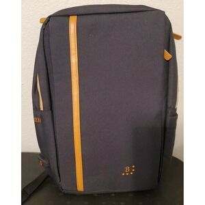 Bien Manhattan Smart Backpack 19L Black Tan USB Port Luggage Strap Security New